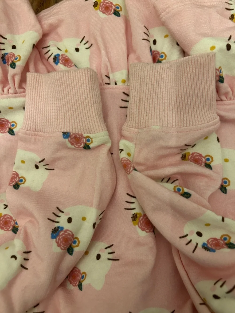 Posh Peanut Hello Kitty Pink Hoodie Jacket with Bow-2T